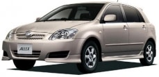 Средняя цена Toyota Allex 2006 в Иркутске