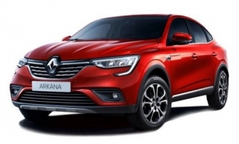 Средняя цена Renault Arkana 2020 в Казани