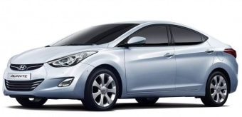 Средняя цена Hyundai Avante 2012 в Красноярске