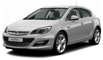Средняя цена Opel Astra 2013 в Краснодаре