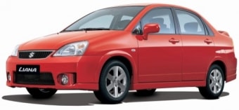 Средняя цена Suzuki Liana 2005 в Москве