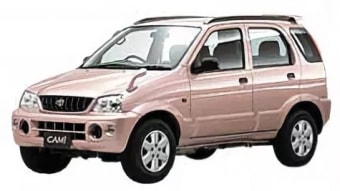 Средняя цена Toyota Cami 2004 в Кирове
