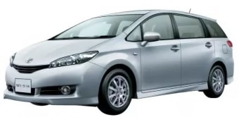 Средняя цена Toyota Wish 2014 в Туле