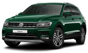 Средняя цена Volkswagen Tiguan 2017 в Казани